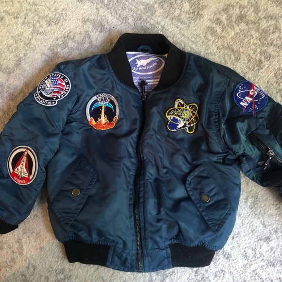 Jackets Coats Nasa Bomber Jacket Kids Poshmark